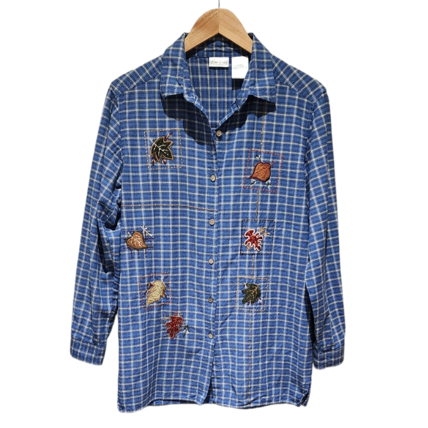 Vintage Plaid Shirt Button Down